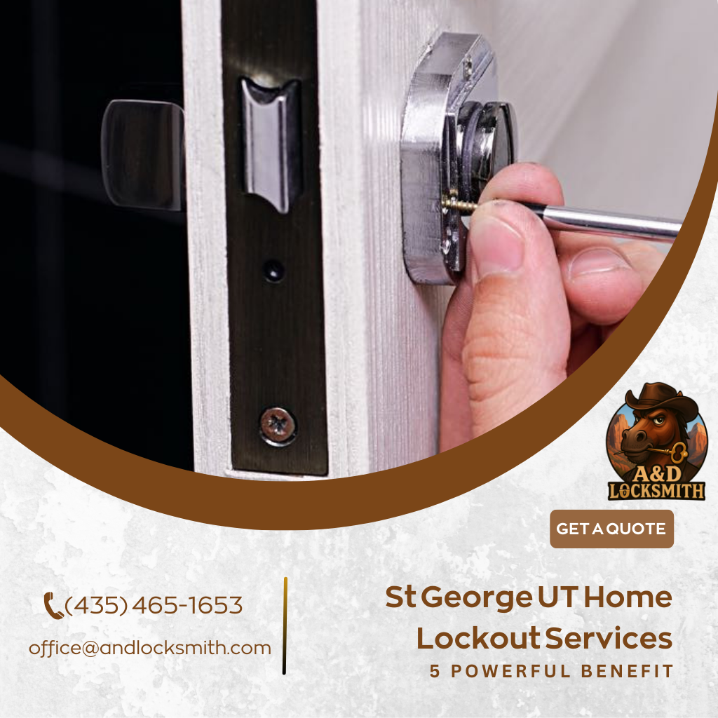 St George UT Home Lockout Service