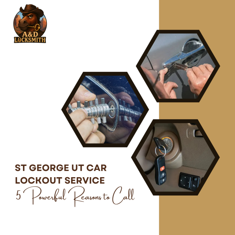 St George UT Car Lockout Service